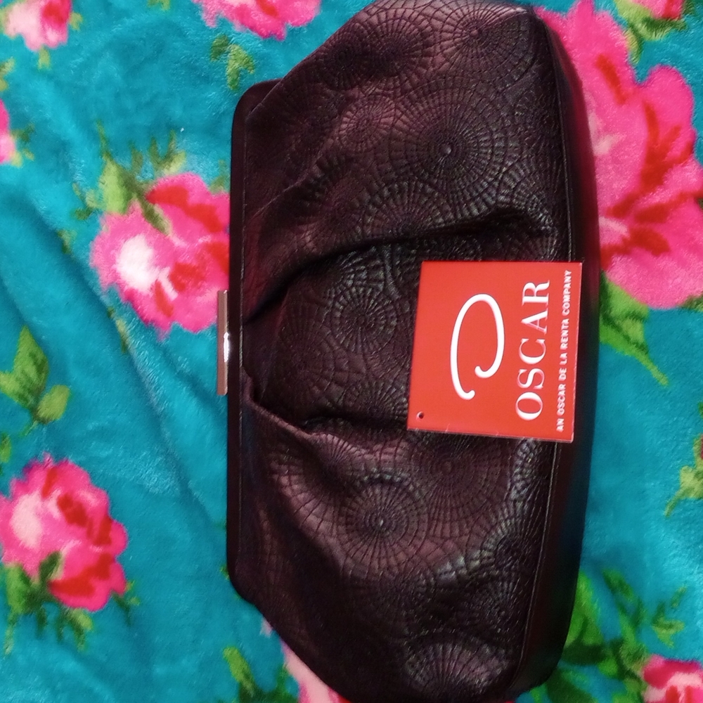 NWT Leather Clutch